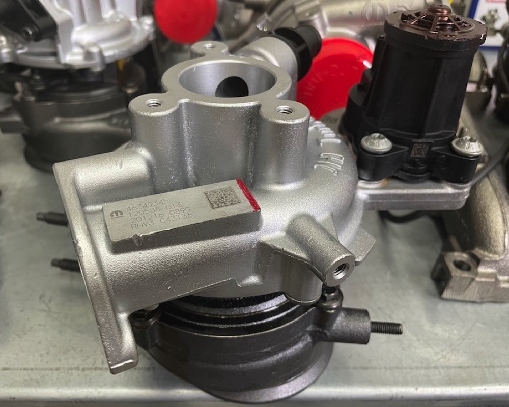 TURBOCOMPRESSORE TURBO RHV3 46349345 RIGENERATO